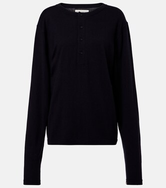 Top N°370 Herman en coton et cachemire | Extreme Cashmere