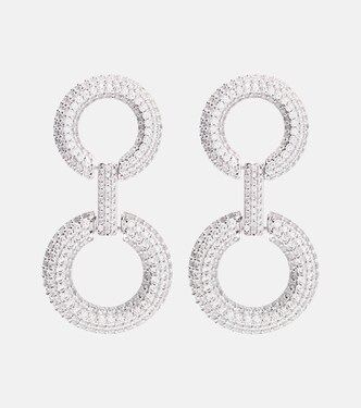 Ohrringe mit Kristallen | Self-Portrait