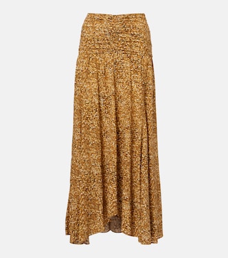 Syana printed silk-blend maxi skirt | Isabel Marant