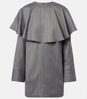 فستان قصير مخطّط | Ganni