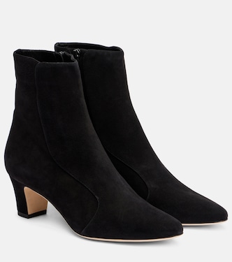 Myconia 50 suede ankle boots | Manolo Blahnik