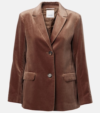 Blazer Agata de terciopelo de algodón | 'S Max Mara