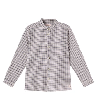 Willum checked shirt  | Wheat