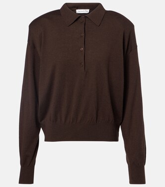 Croydon wool-blend polo sweater | The Frankie Shop