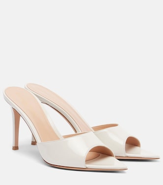 Mules Elle 85 en cuir verni | Gianvito Rossi