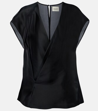 Mer真丝上衣 | Khaite