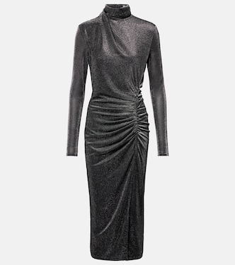 Jenisa draped gathered midi dress | Marant Etoile
