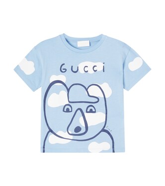 x Euan Roberts Baby cotton jersey T-shirt | Gucci Kids