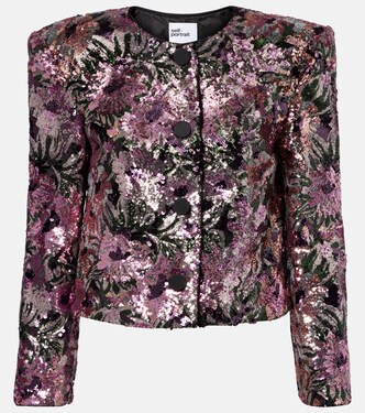 Sequined jacket | Self-Portrait