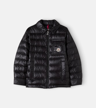 Logo down jacket | Moncler Enfant