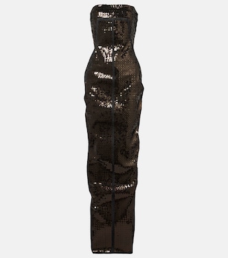 Robe longue en jean | Rick Owens