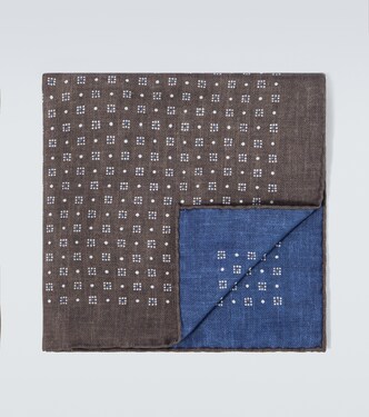 Einstecktuch aus Seide | Brunello Cucinelli