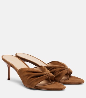 Tullia suede mules | Veronica Beard