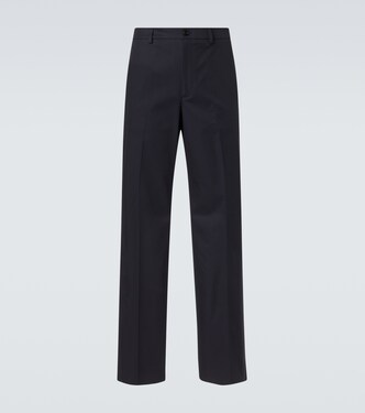 Gerade Hose aus Baumwoll-Twill | Gucci