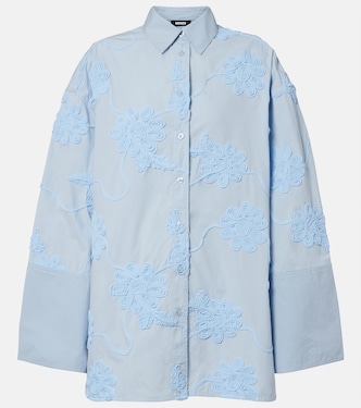 Embroidered cotton shirt | Rotate