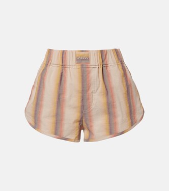 Melinea striped cotton shorts | Isabel Marant