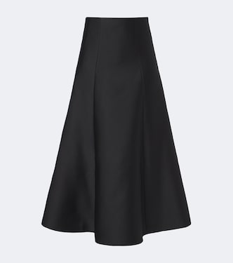 Taffeta midi skirt | Roland Mouret