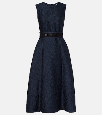Belted jacquard midi dress | 'S Max Mara