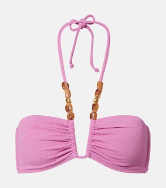 Top de bikini Kiana Carol con cuentas | ViX Paula Hermanny