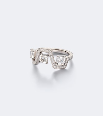 Ring Skyline aus 18kt Weißgold mit Diamanten | Bucherer Fine Jewellery