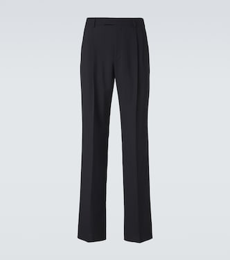 Virgin wool straight pants | Valentino