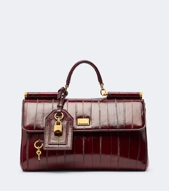 My Sicily Medium eel leather top-handle bag | Dolce&Gabbana