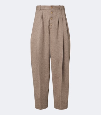 Pantalones barrel Fernando de lana virgen | Jacquemus