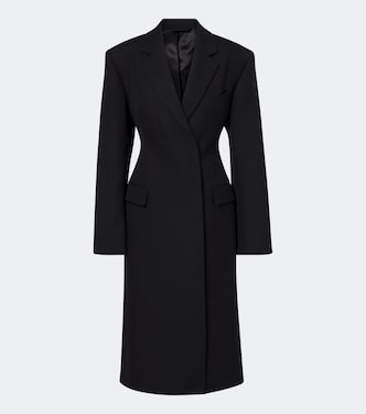 Single-breasted wool coat | Acne Studios