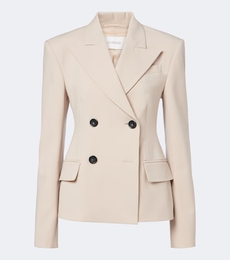 Blazer cruzado en mezcla de lana | Sportmax
