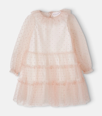 Marjana tiered tulle dress | Bonpoint