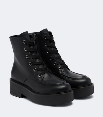 Leather lace-up boots | Gianvito Rossi