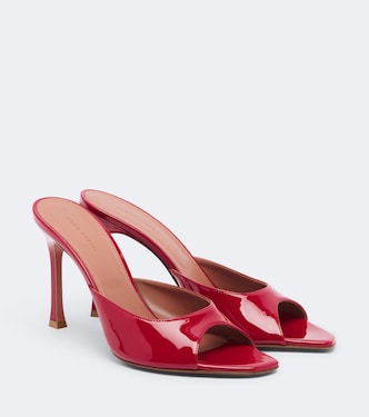 Alexa patent leather mules | Amina Muaddi