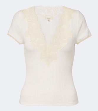 T-Shirt Nalia aus Pointelle-Strick | Dôen