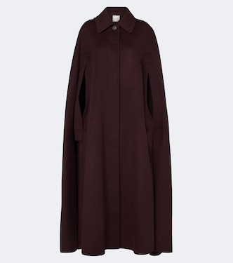 Chapel wool and cashmere cape | Joseph