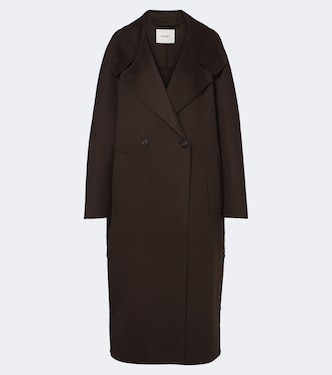 Double-breasted wool and cashmere coat | Lisa Yang