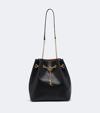 Le Sailor Small leather bucket bag | Saint Laurent