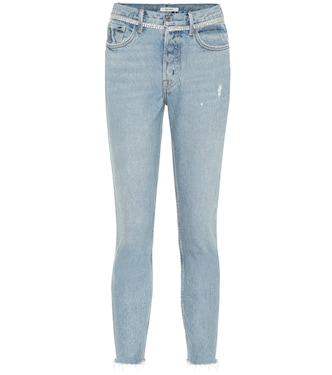 Karolina embellished skinny jeans | GRLFRND