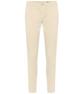 Pantalon Caden raccourci en coton mélangé | AG Jeans