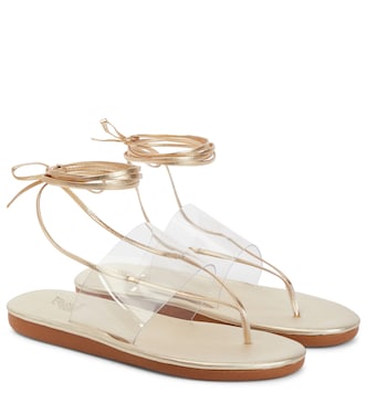 Eygenia leather and PVC sandals | Ancient Greek Sandals