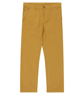 Darcy cotton and linen pants | Bonpoint