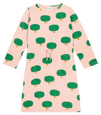 Printed cotton-blend dress | Bobo Choses