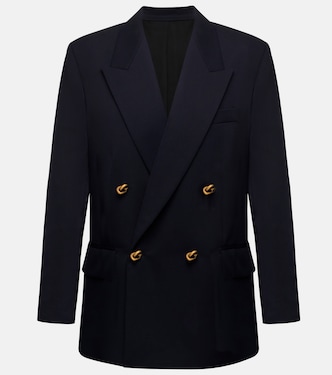 Double-breasted wool blazer | Bottega Veneta