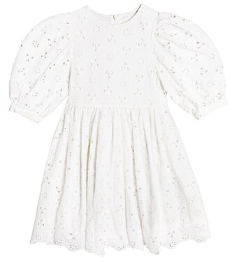 Abbott broderie anglaise cotton-blend dress | The New Society