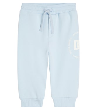 Baby DG cotton jersey sweatpants | Dolce&Gabbana Kids