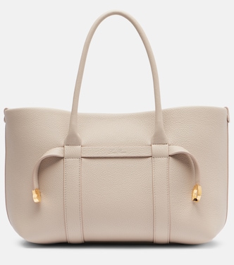Ghiera Small leather tote bag | Loro Piana