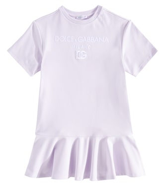 Robe en coton mélangé | Dolce&Gabbana Kids