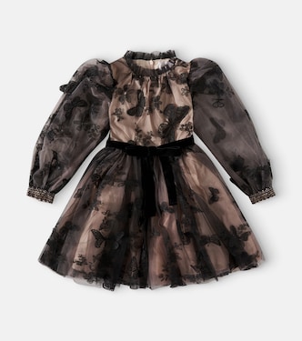 Robe en tulle à ornements | Petite Amalie