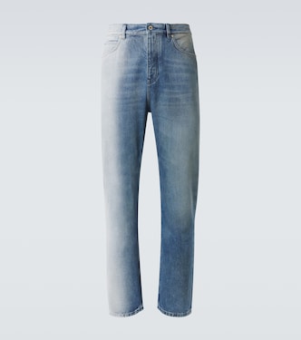 Faded straight jeans | Loewe