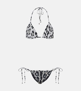 Leopard-print bikini | Dolce&Gabbana