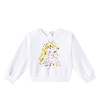 Baby printed cotton-blend sweater | Monnalisa
